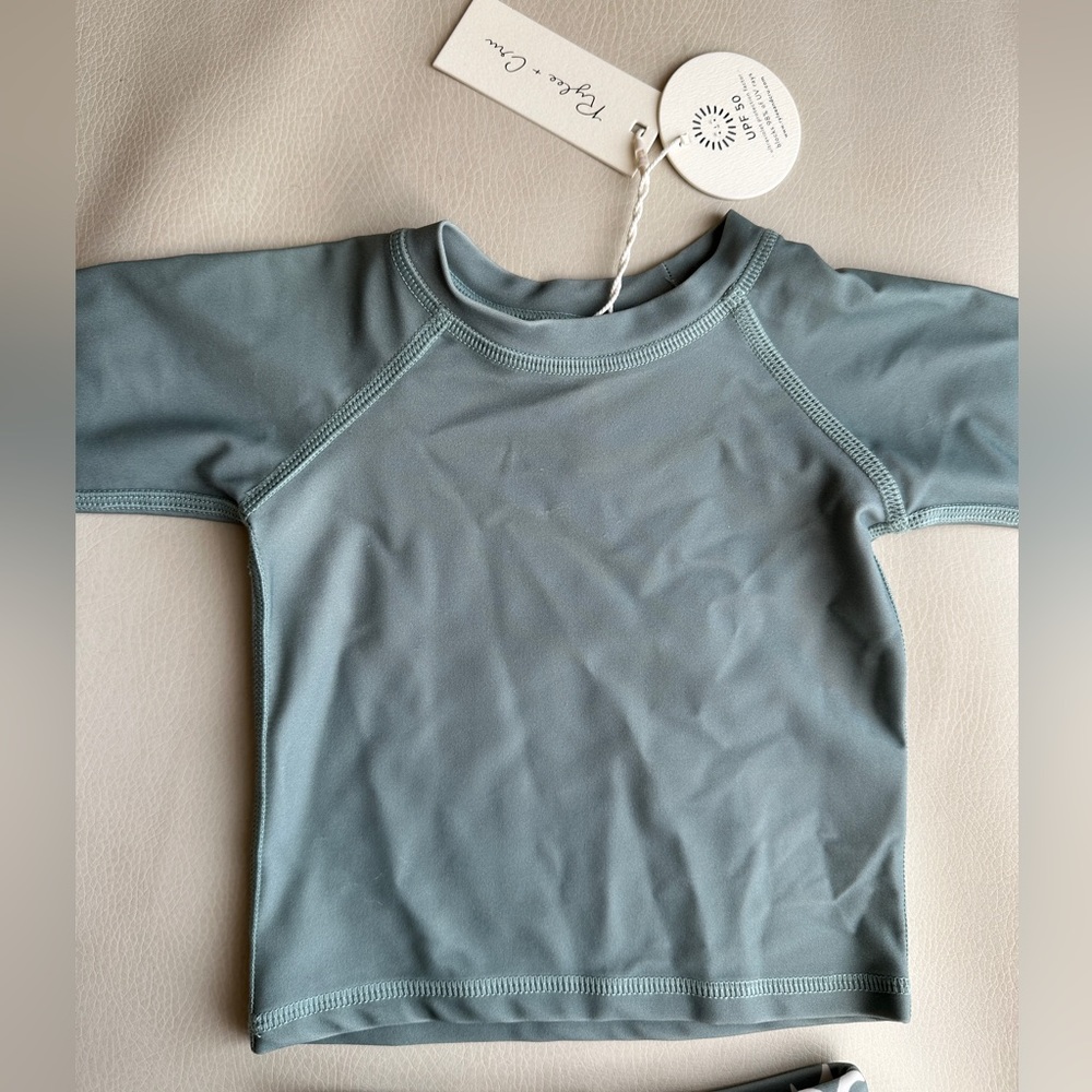 Rylee + Cru Rash-guard Set 0-3 months - Picture 8 of 16